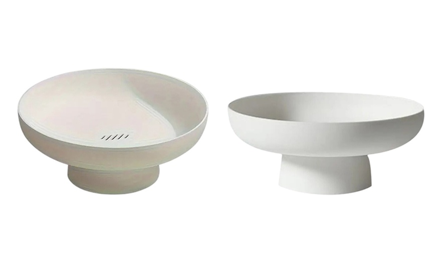 Image 4: Up to Three Fruit Bowls with Drainage - Multipurpose Kitchen Use