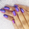 Image 1: Full Acrylic or Hard Gel Nail Extensions with Polish Options and More