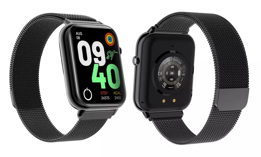 Image 4: Bluetooth Smart Watch 2.1" Touch Screen Heartrate Blood Pressure