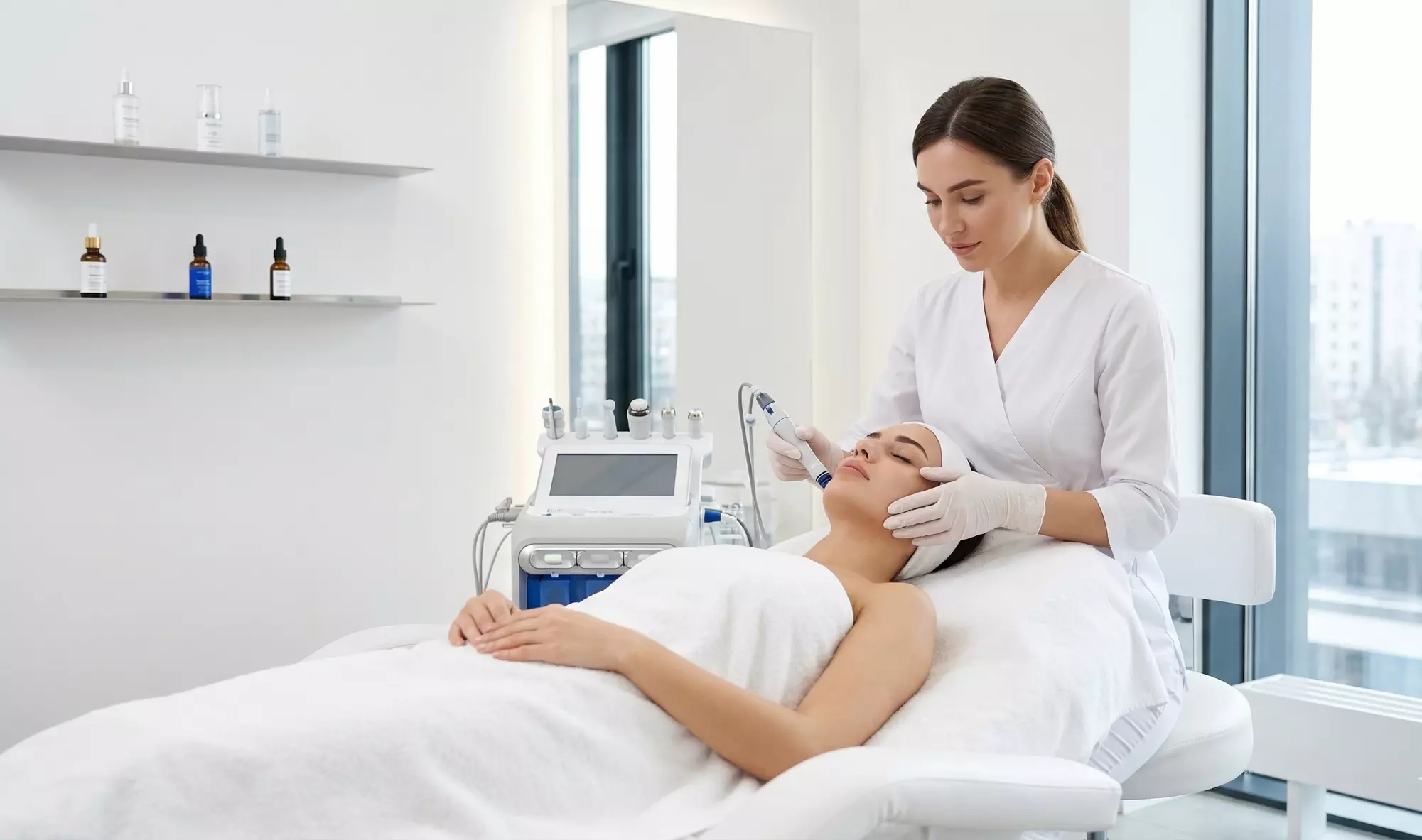 Classic to Advanced Facials Including Hydrafacial & Acne Care