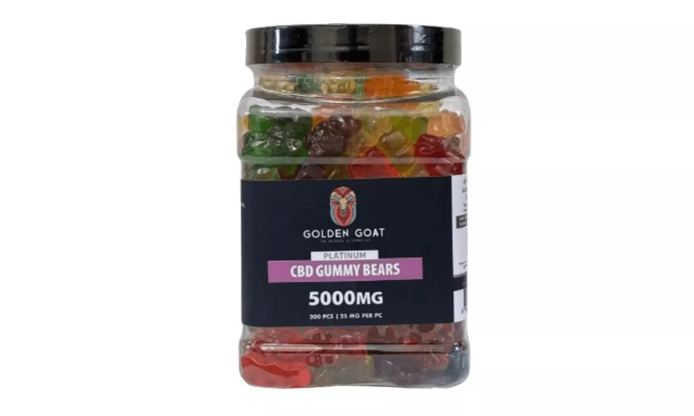 3000MG - 12,000MG Premium Grade CBD Infused Gummies by Golden Goat