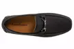 Franco Vanucci Men's Perforated Faux Leather Driver Loafers – Slip-On Dress Shoes for Casual or Work - Second Medium