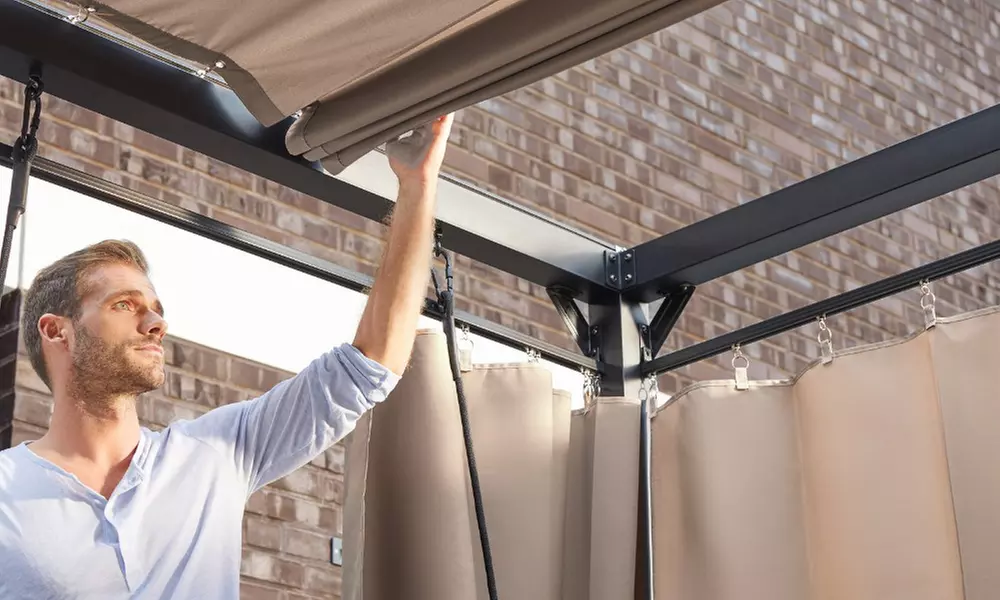 Struttura da esterno con chaise lounge Home Deluxe, con spedizione gratuita - Image 7