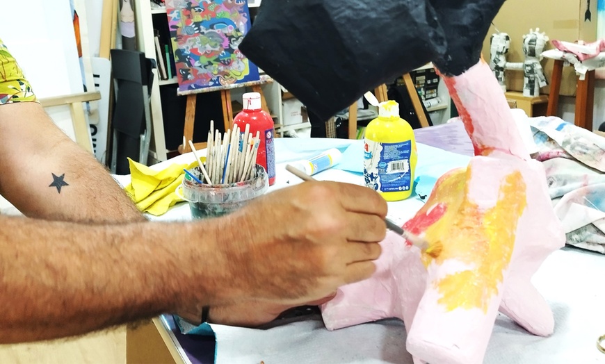 Image 8: Taller de escultura en papel maché, cuatro clases para 1 o 2 