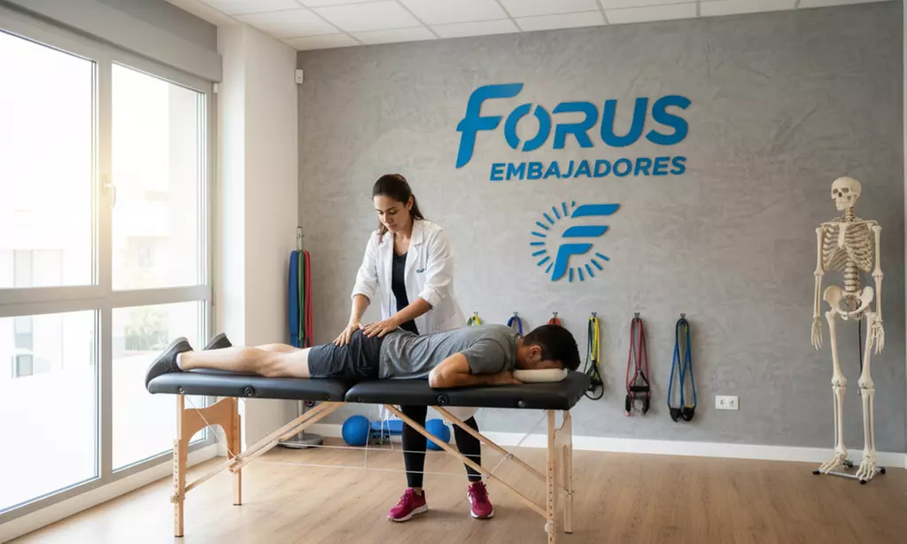 Sesión de fisioterapia de 50 minutos con acceso a SPA y centro deportivo en Forus Embajadores - Primary Image