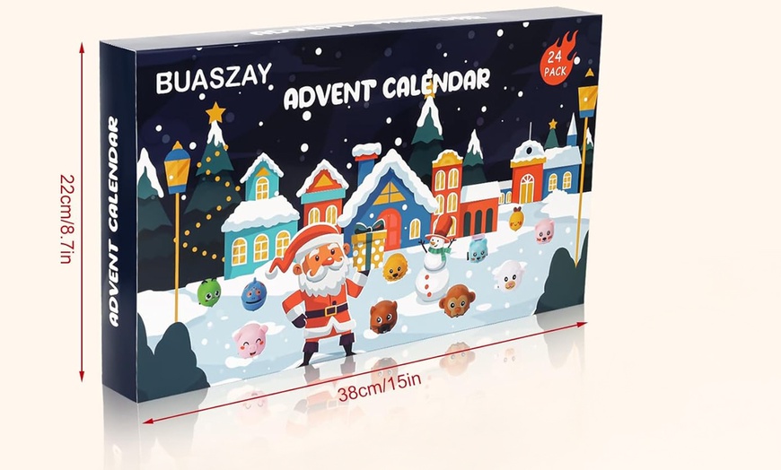 Image 6: Christmas Pull-back Car Toys Advent Calendar 