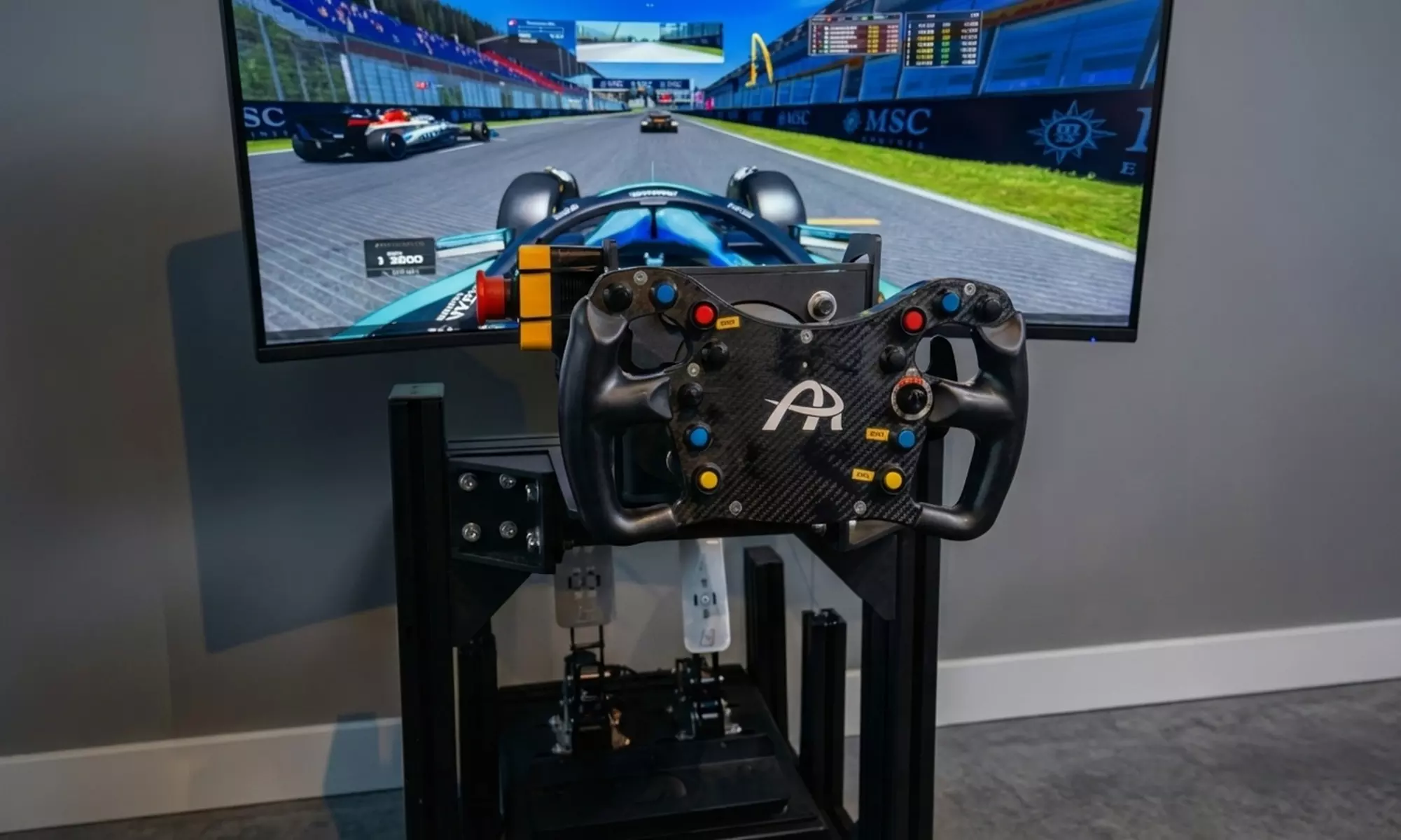 1 ou 3 sessions de simulation de course en solo ou en groupe