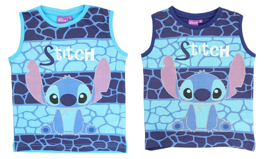 Image 1: Débardeur pour enfant Lilo & Stitch