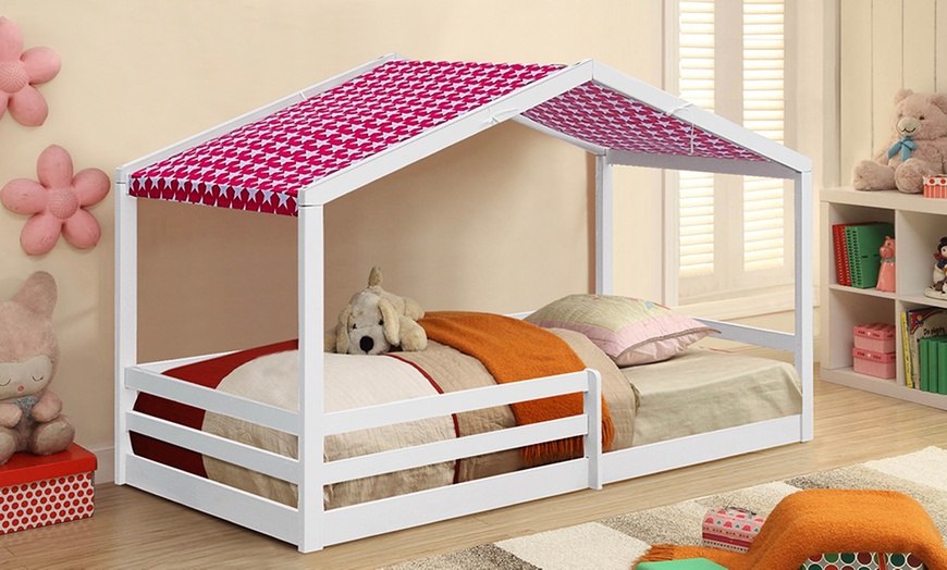 Image 12: Crewkerne 3ft Wooden House Style Bed