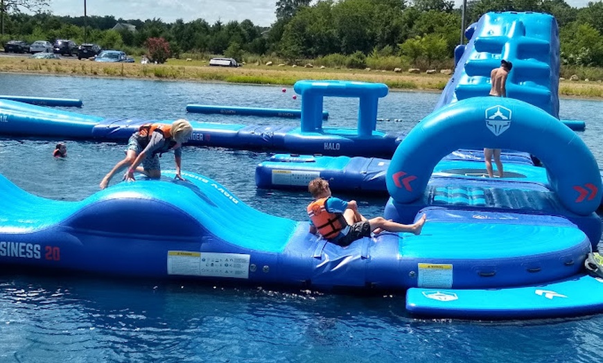 Image 2: Make a Splash: Aqua Park Pass for One, Two, Three, or Four