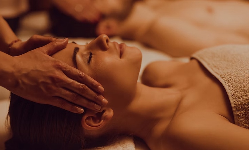 Image 2: Relax w/ 60, 90, or 120 Min Aroma & Foot Massage + Opt Sauna for 1/2