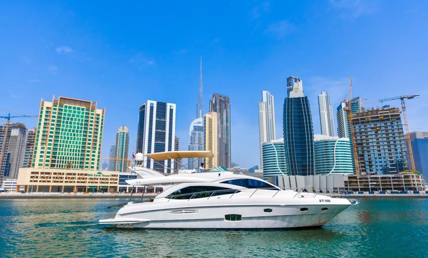 Image 4: Private Yacht Adventures with Skyline/Landmark Views