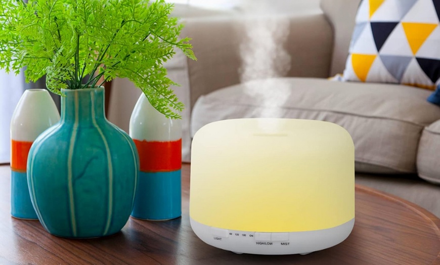Image 5: Aromatherapie-Diffusor mit LED-Beleuchtung und Fernbedienung