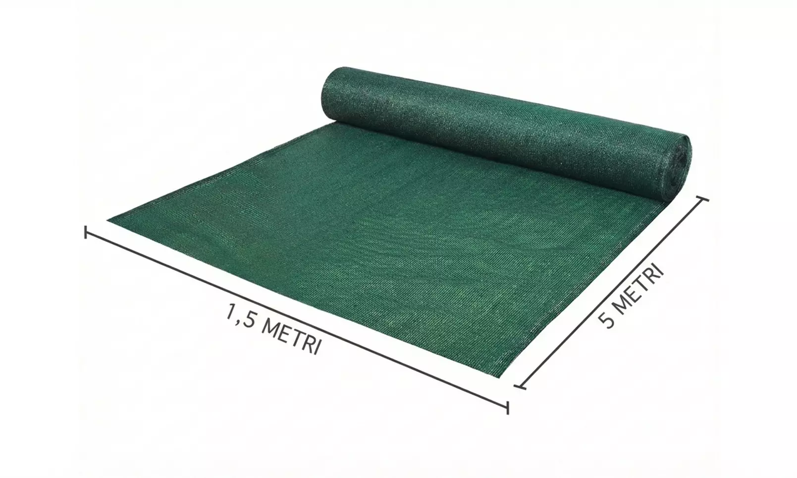 Schaduw- en privacydoek op rol