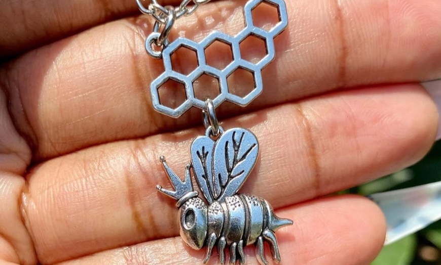 Image 13: Happy Hour Jewelry Making with Wine & Snacks for One to Four Guests