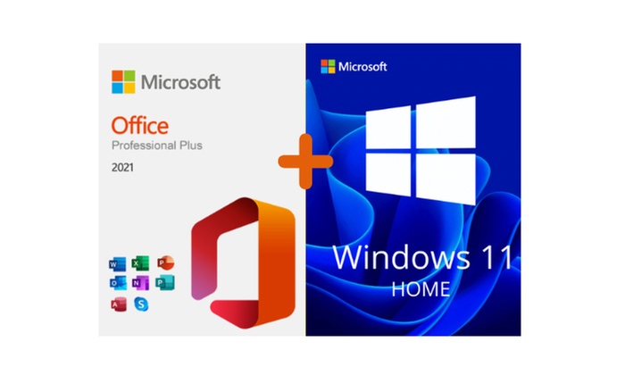 Microsoft Office 2021 Professional Plus & Microsoft Windows 11