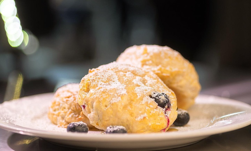 Image 2: Brunch for Two or Four with Mimosas OR $50 Or $100 Dining Credit 