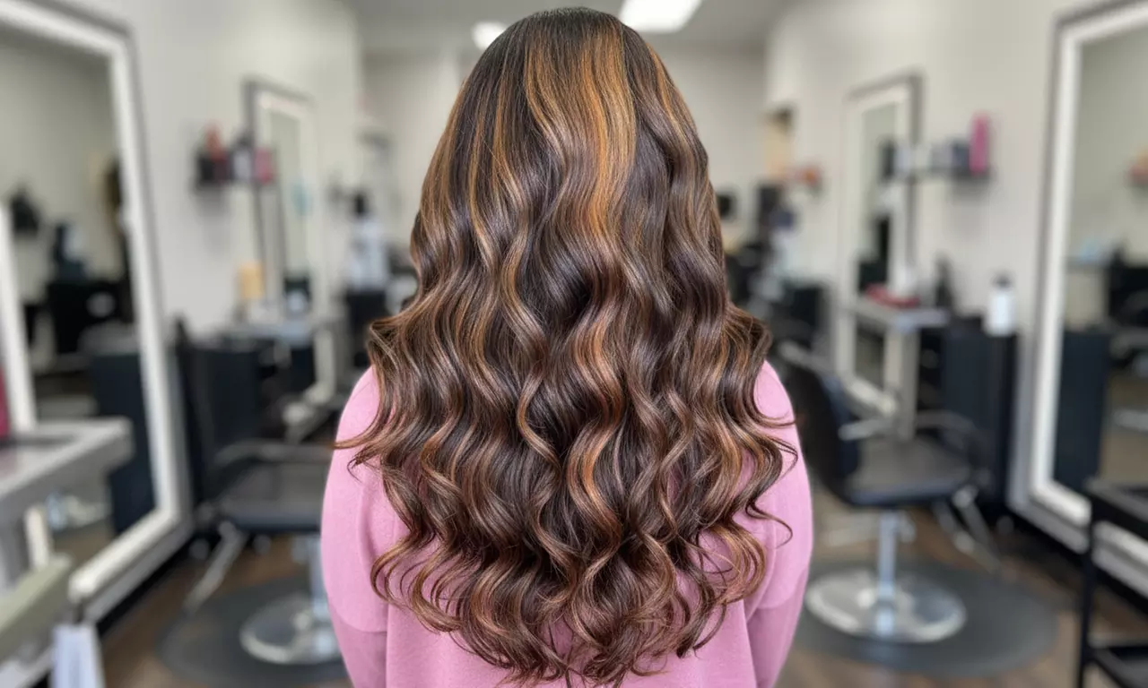 Custom Highlight & Lowlight, Full Highlight, Color, Cut & Blowdry