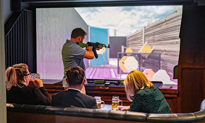 shoot and drink at point blank shooting