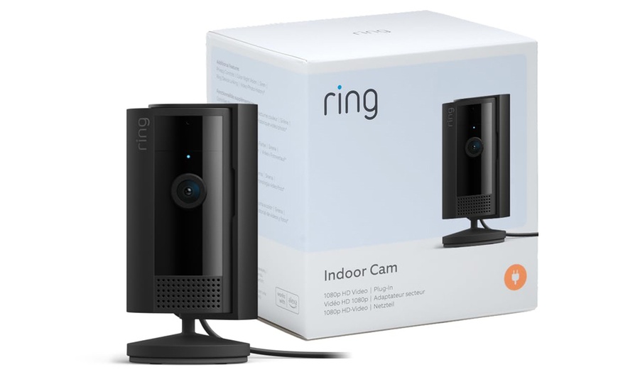 Image 2: New Ring Indoor Plug In Camera (2nd Gen) - 1080p HD Video, Two-Way Talk, Baby/Pet Monitor