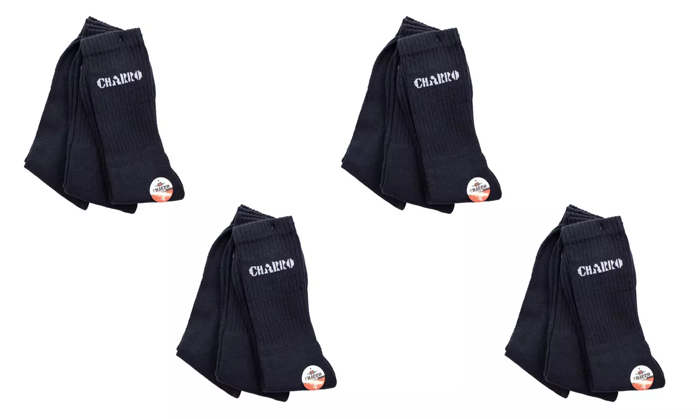 Fino a 24 calzini Charro in spugna