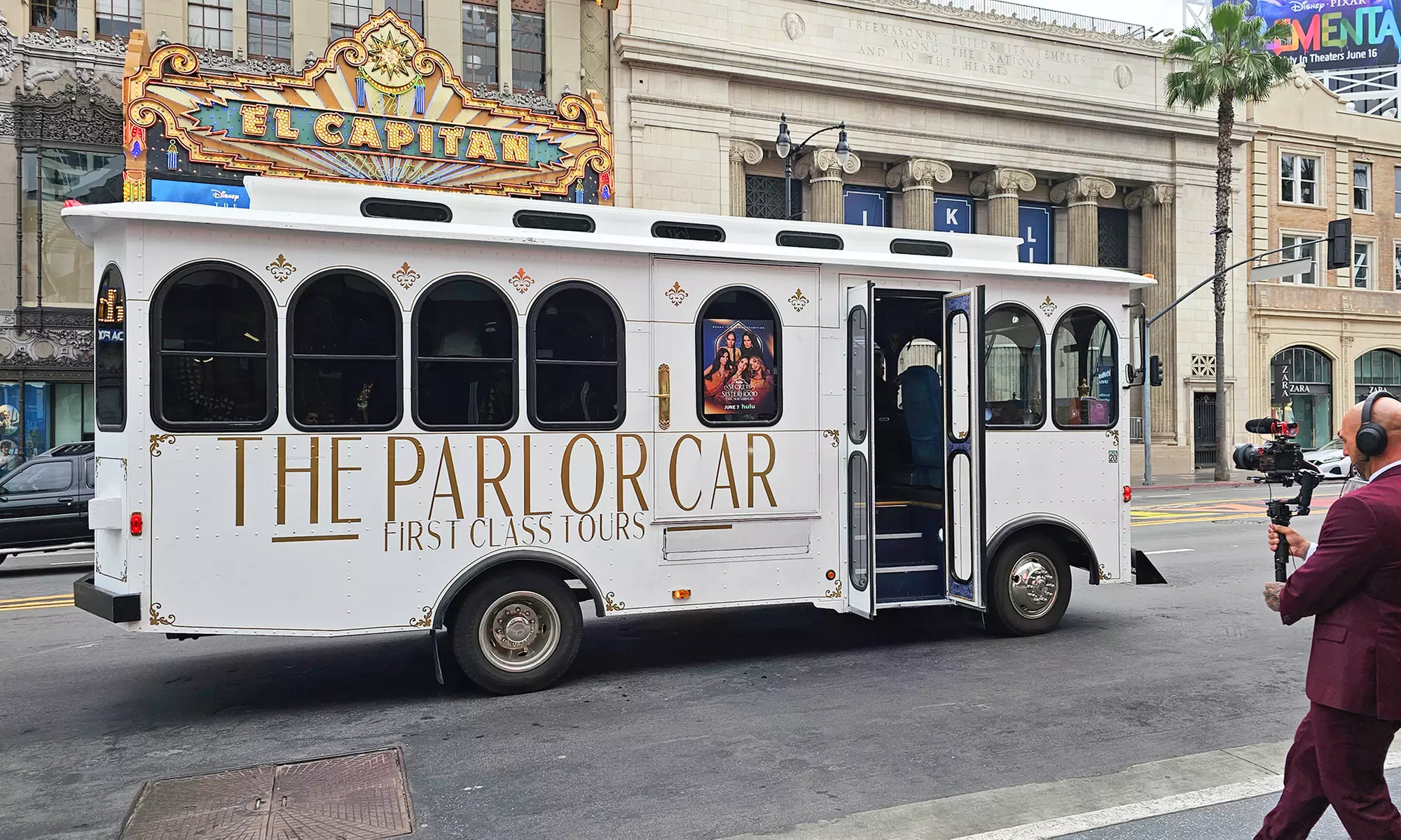 Celebrate in Style with Up to 4 or 8 Hour Booking for a Trolley Party Bus @The parlor Car Tours (Up to 21%Off) - Primary Image