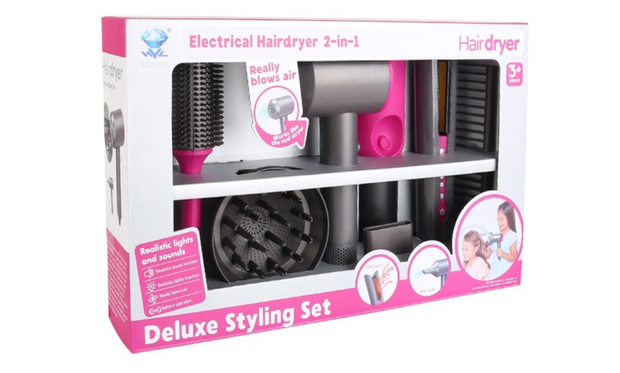 Image 7: Ultimate Hair Styling Set, Battery Powered Fun for Kids