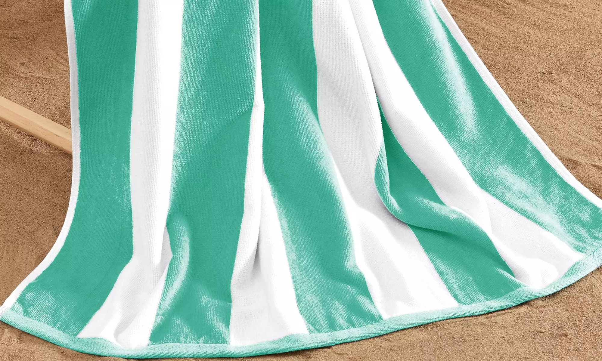 FreshFolds Four Pack Cotton Velour Beach Towels