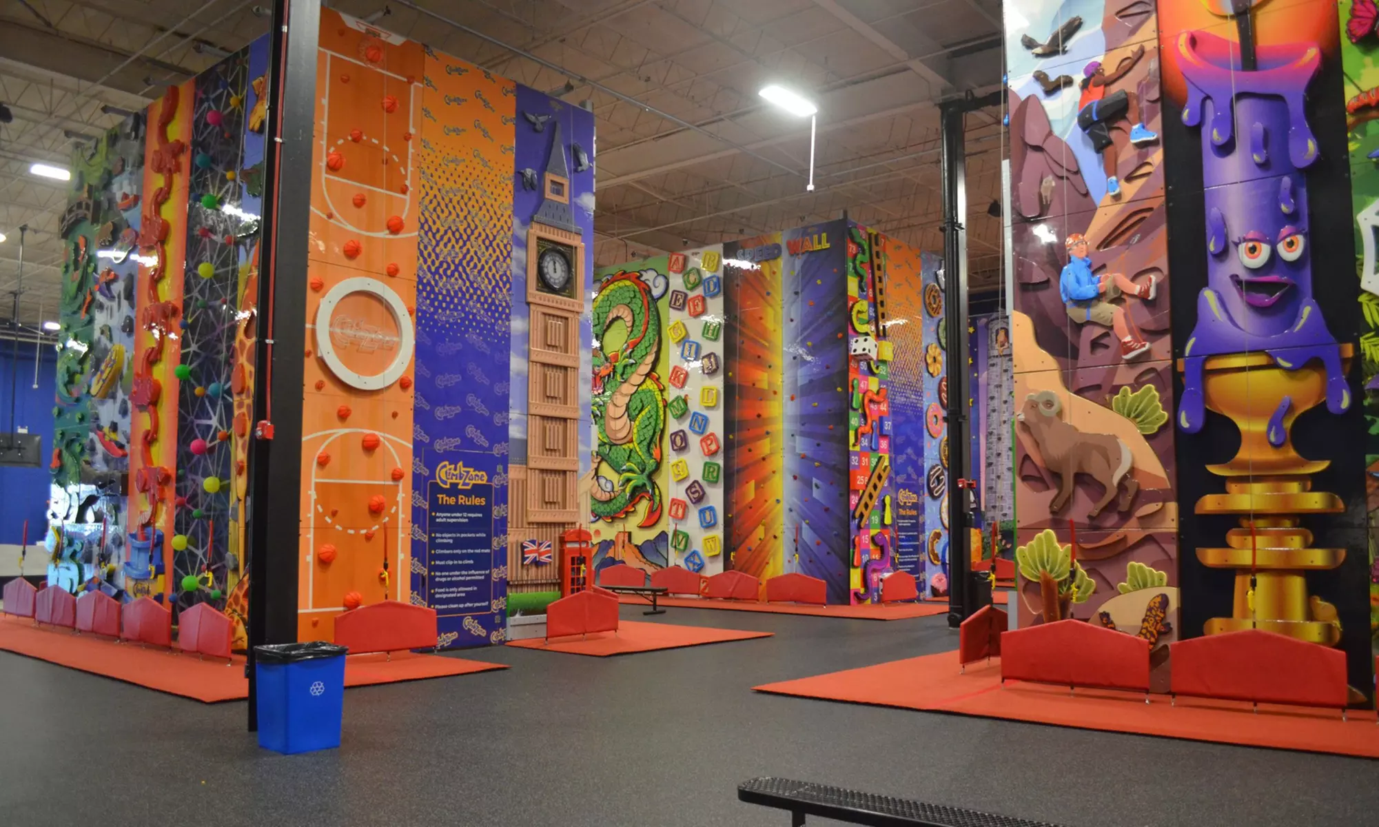 Access 65 Climbing Walls at ClimbZone Chicago with the Denali Package!