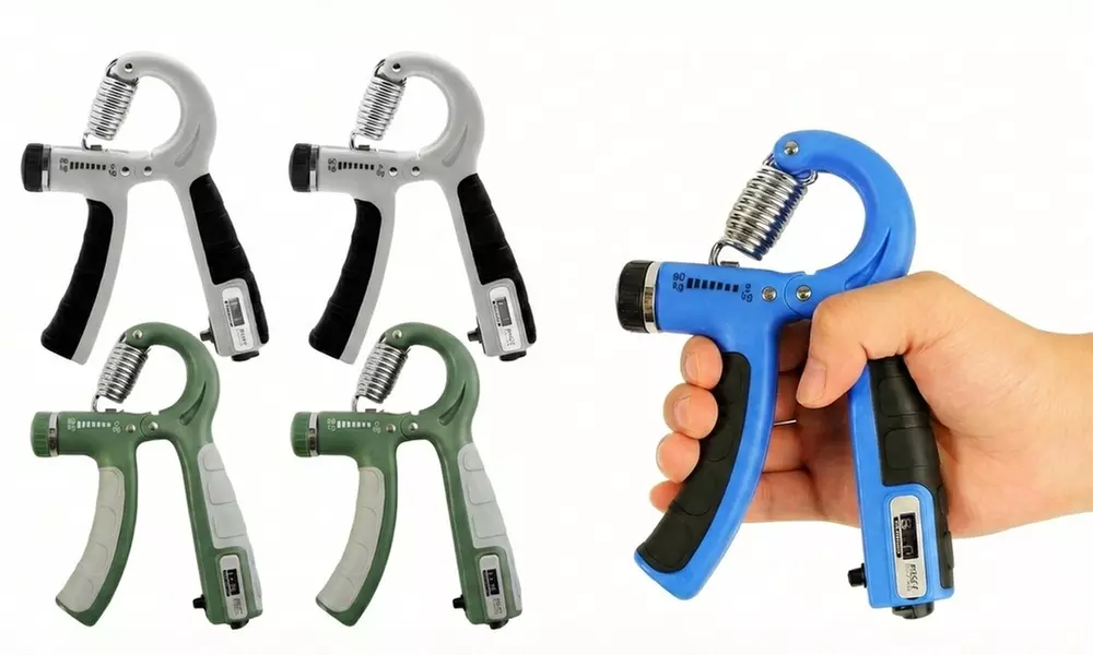 Adjustable Grip Strengthener with Built-in Counter