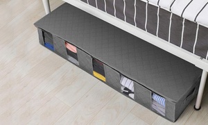 Foldable Under-Bed Clothes Storage Organiser Box