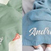 Image 1: Personalized Embroidery Nap Blankets