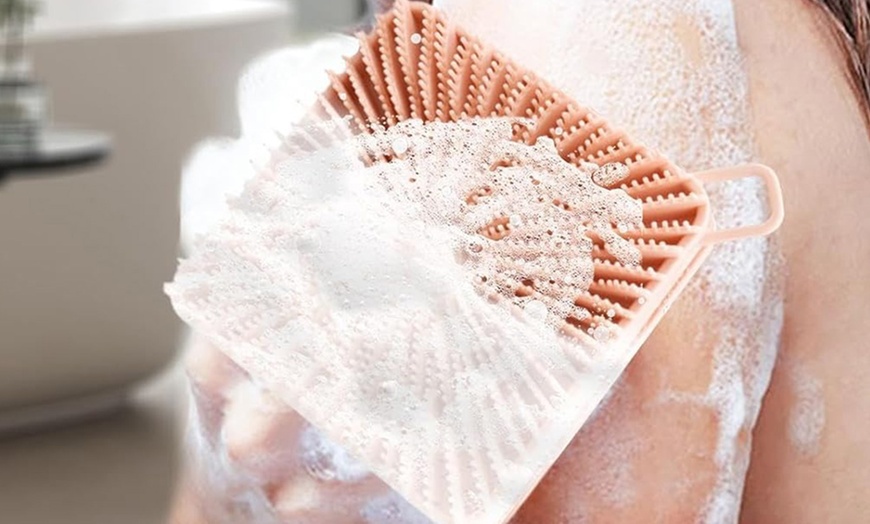 Image 6: 2-in-1 Body Shower Scrubber
