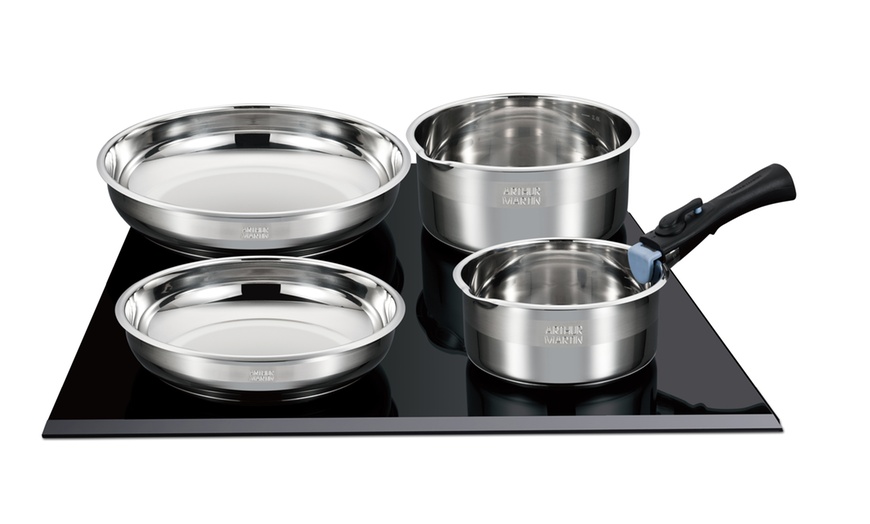 Image 2: Batteria da cucina con 3, 5 o 10 pezzi, di Arthur Martin