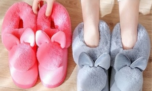 Rabbit Indoor Non-Slip Slippers