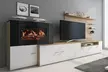 Mueble de salón con chimenea eléctrica con enví­o gratuito - Second Medium