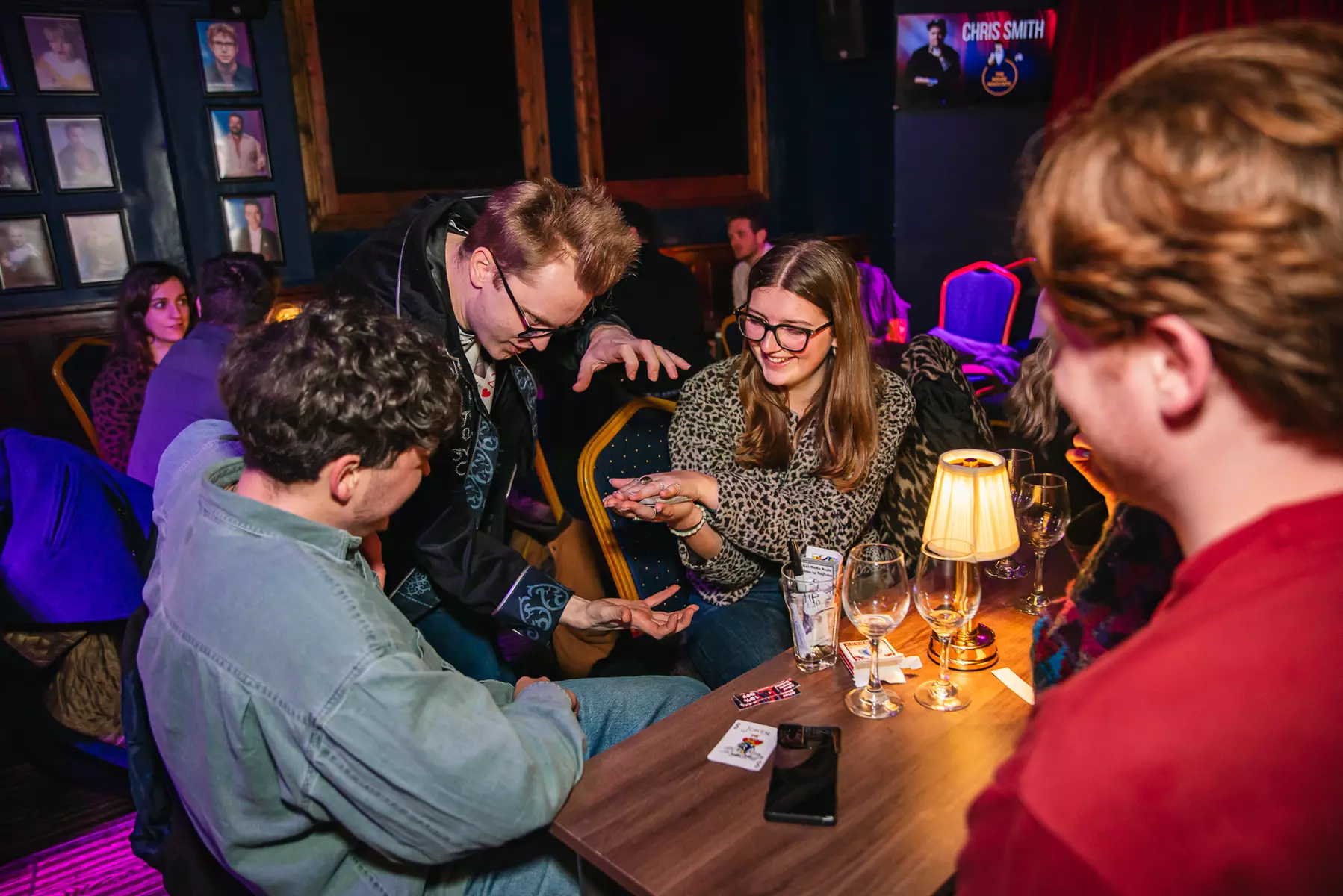 Up to 71% Off on Smoke & Mirrors Magic Show, Dinner & Drinks