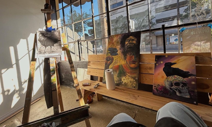 Image 3: Get Creative with Painting Party Package or Parent Night Out 