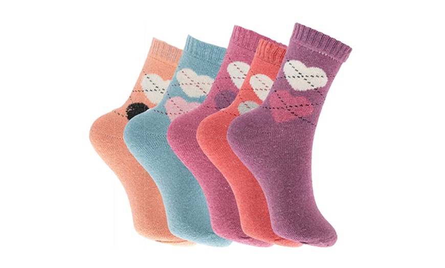 Image 6: Up to 15 Women's Thick Woolly Socks