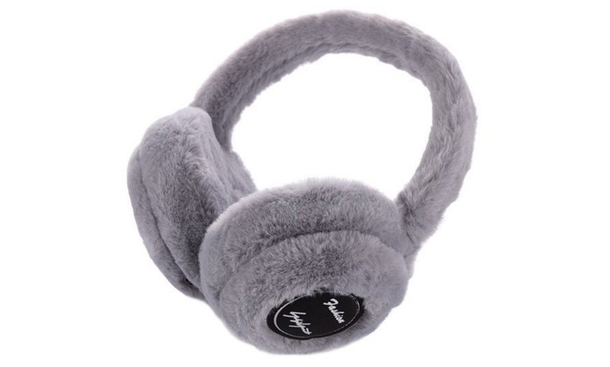 Image 5: Wireless Bluetooth Over The Ear Headphone Earmuffs