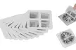 Disposable Shower Drain Covers Hair Catchers Mesh Stickers (20 or 50 Pack) - Second Medium