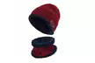 2-Piece Winter Knit Beanie Hat & Scarf Set for Men & Women - Second Medium