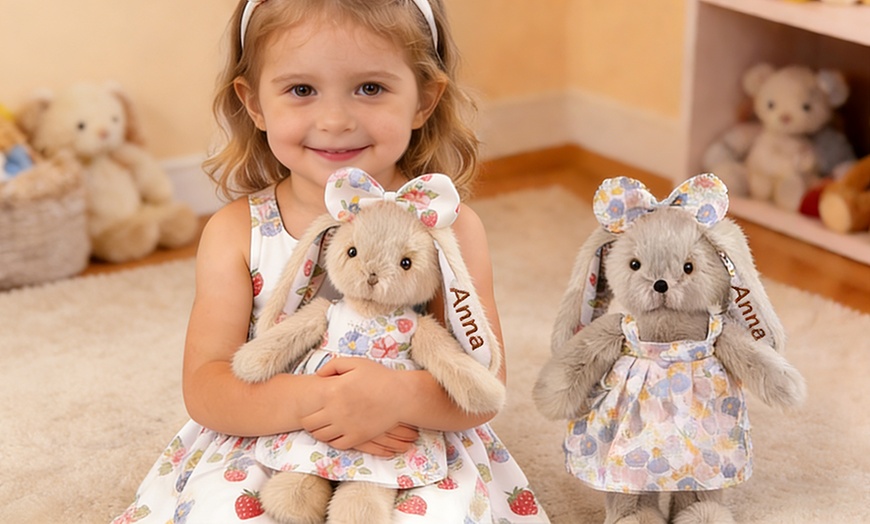 Image 7: Give a Gift They'll Cherish Forever: Custom Name Stuffed Animals