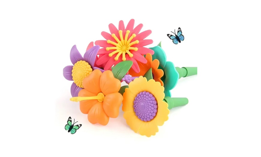 Image 2: 272 Pieces Versatile Garden Creative Building Blocks Set