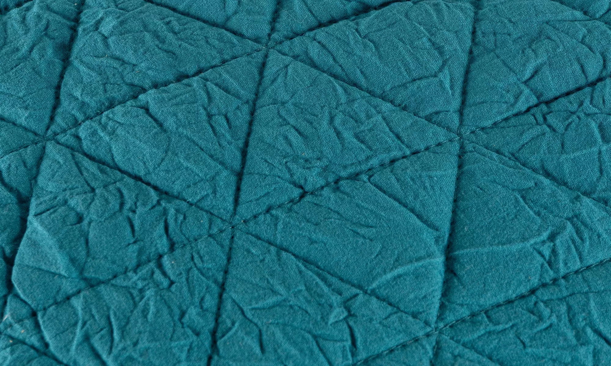 Couvre-lit taille XL avec effet froissé