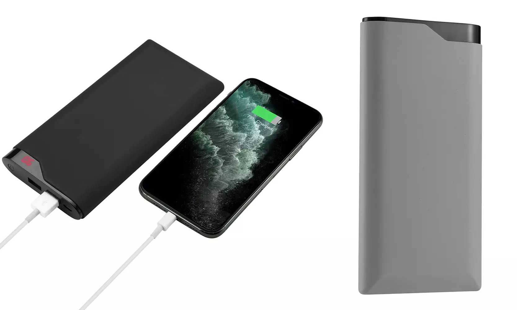 High Capacity 20,000mAh Dual USB Power Bank (1- or 2-Pack) - Primary Image