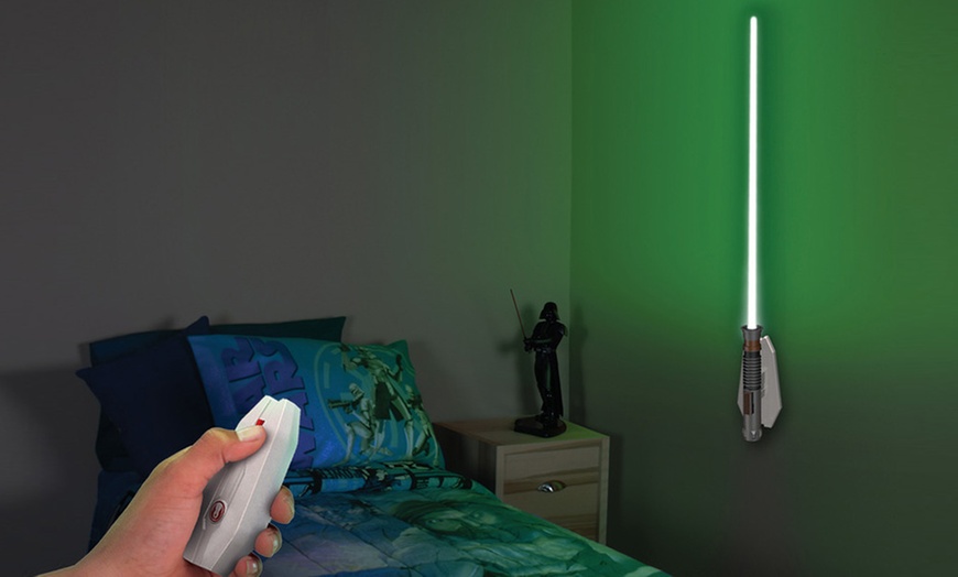 Image 3: Star Wars Lightsaber Wall Lights