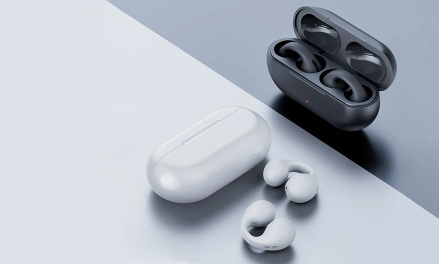 Image 2: Auriculares inalámbricos Bluetooth con tecnología de conducción ósea