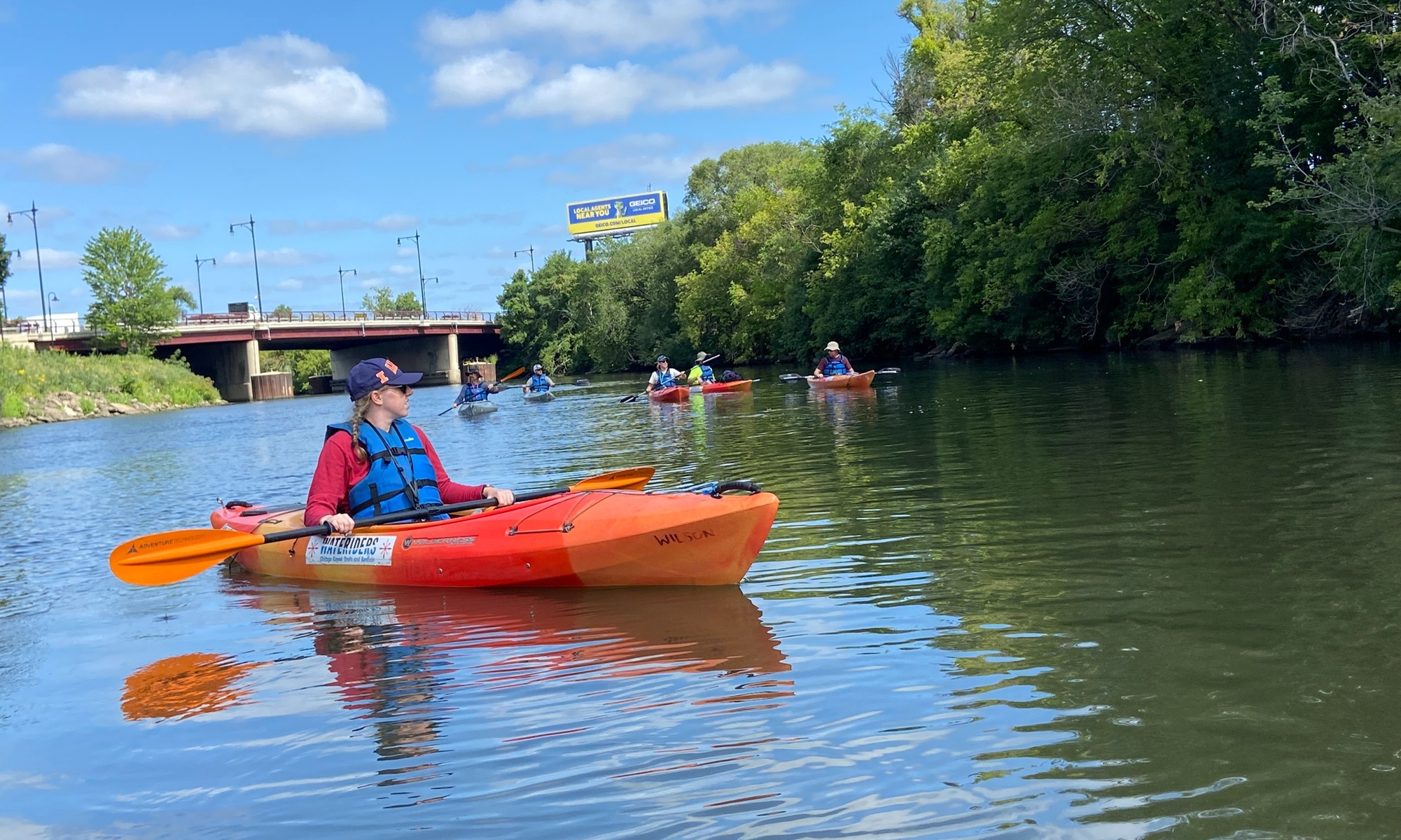 Immerse into Chicago Nature with Wateriders' Kayak Rentals!