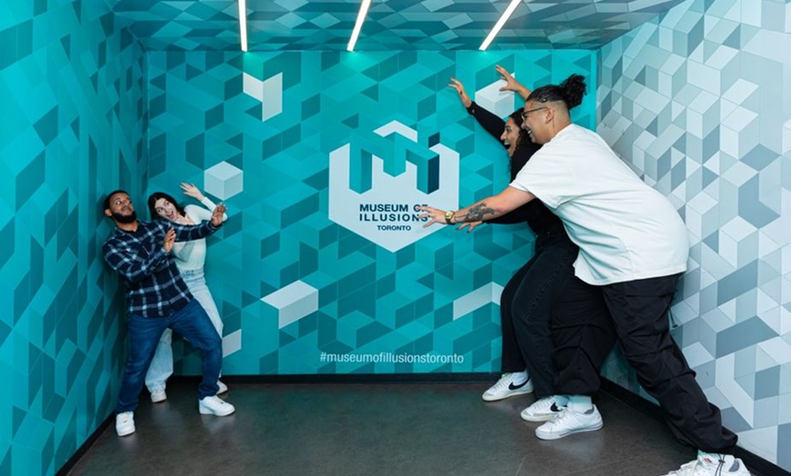 Image 1: Interactive Illusions and Brain-Teasing Exhibits for in Toronto